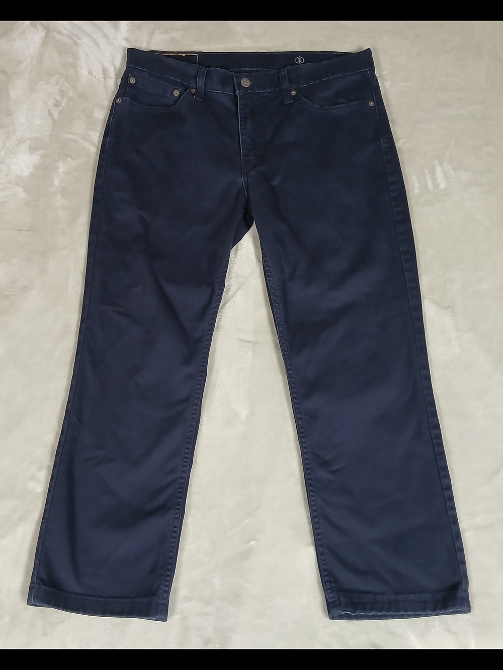 Levi's 511 Slim Fit Jeans 32x25 Hemmed Tagged 32x30 Men's Navy Blue - Picture 2 of 9